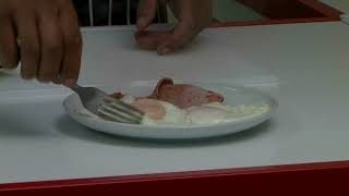 1 Minute Perfect Fried Eggs & Bacon 30 Seconds